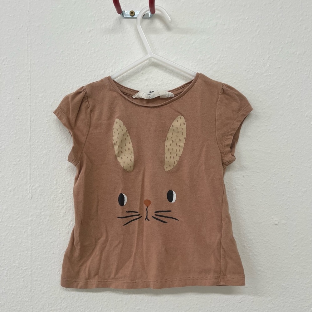 Girls H&M bunny shirt